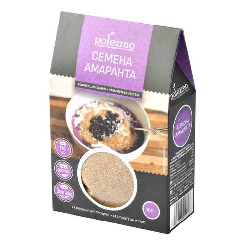 Семена амаранта Polezzno 300 г в Спар