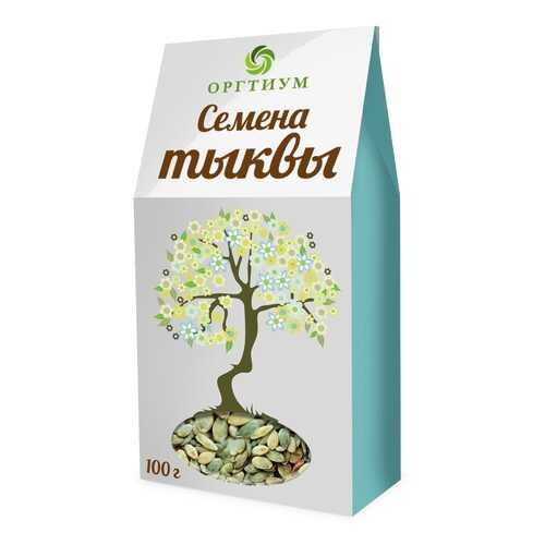 Тыквенные семечки Оргтиум очищенные экологические 100 г в Спар