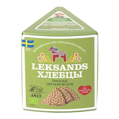 Хлебцы ржаные Органические Leksands by Bionova 200 г, Швеция в Спар