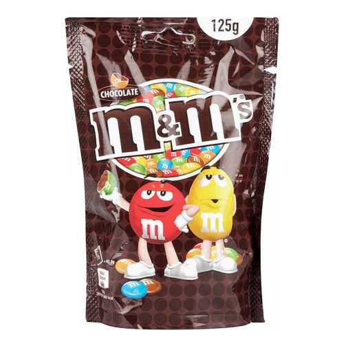 Драже M&M's с молочным шоколадом 125 г в Спар