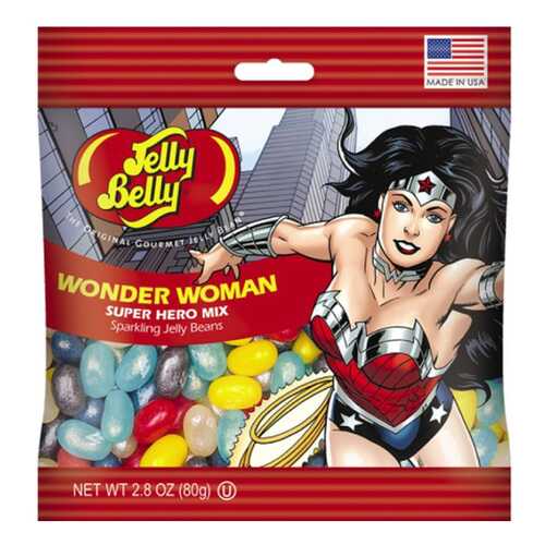 Драже жевательное Jelly Belly super hero wonder woman 60 г в Спар