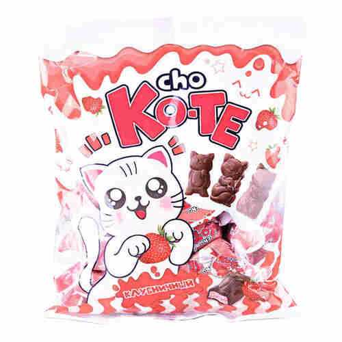 Конфеты Cho ko-te Клубничный, 200гр в Спар