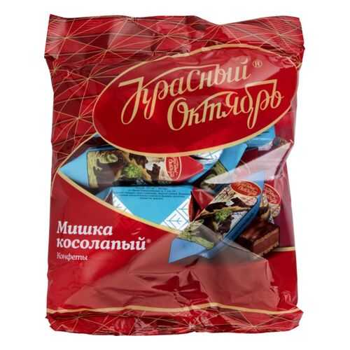 Конфеты шоколадные Красный Октябрь мишка косолапый 200 г в Спар