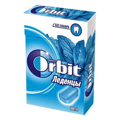 Леденцы Orbit мята 35 г в Спар