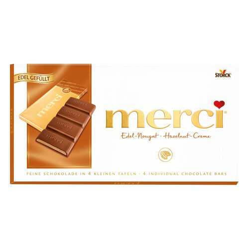Набор конфет шоколадных Merci ореховый крем 112 г в Спар