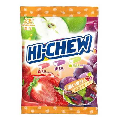 Жевательные конфеты Morinaga Hi-chew виноград-персик-личи 110 г в Спар