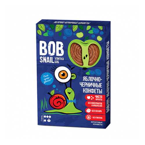 Конфеты яблочно-черничные Bob Snail 60 г в Спар