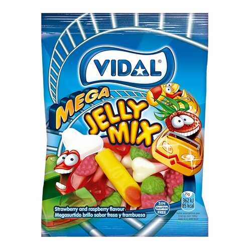 Мармелад VIDAL Мега микс 100г в Спар