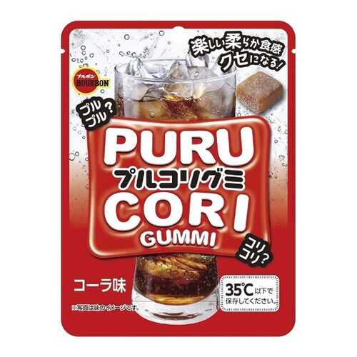 Мармелад жевательный Bourbon Puru Cori со вкусом колы 50 г в Спар
