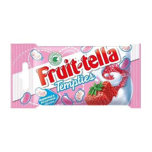 Мармелад жевательный Fruit-tella tempties в йогуртовой глазури 35 г в Спар