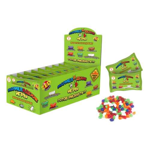Настольная игра Мармеладские игры, в пакете, 1 серия, 50 гр. Zed Candy в Спар