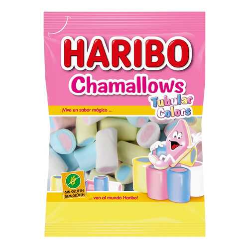 Шамеллоус Haribo цветные трубочки 90 г в Спар