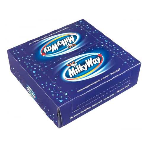 Батончик Milky Way шоколадный 26 г 36 штук в Спар