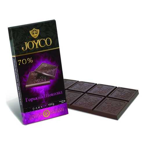 Горький шоколад JoyCo 70% 100 г в Спар