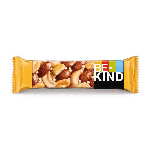 Ореховый батончик BE-KIND с медом и морской солью 40 г в Спар
