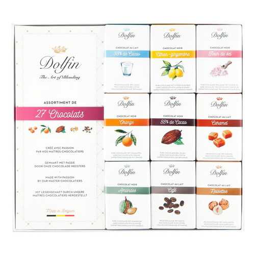 Шоколад Dolfin Gift Set of 27 bars 270 г в Спар