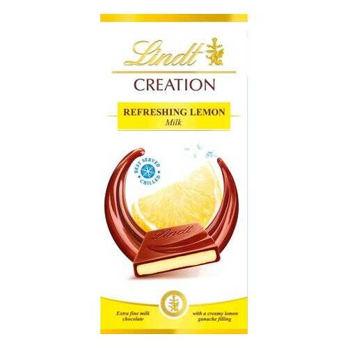Шоколад Lindt криэйшн молочный лимон 150 г в Спар