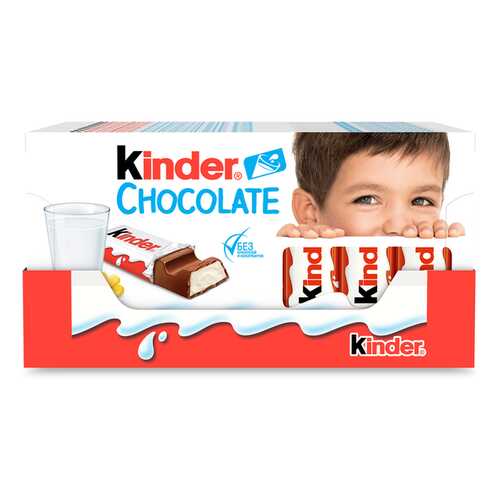 Шоколад Молочный Kinder Chocolate 100 г в Спар