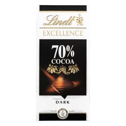 Шоколад темный Lindt excellence 70% 100 г в Спар