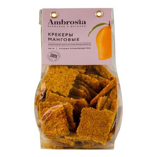 Крекер фруктово-ореховый Ambrosia Кокос-Манго 100г Россия в Спар