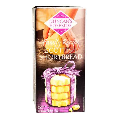 Печенье Duncan’s of Deeside Family Recipe 200 г в Спар
