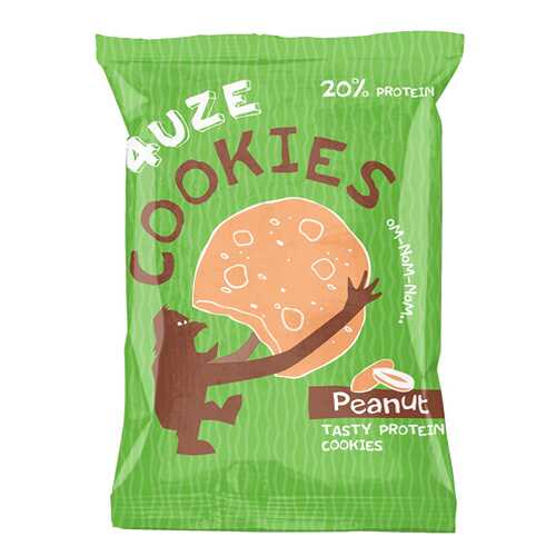 Печенье Fuze cookies вкус арахис 40 г в Спар