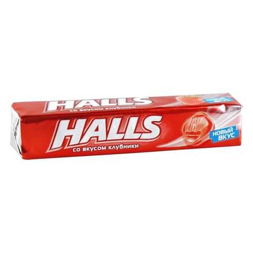 Карамель леденцовая Halls со вкусом клубники 25 г в Спар