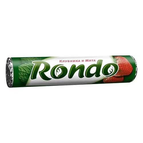 Освежающие конфеты Rondo клубника и мята 30 г в Спар