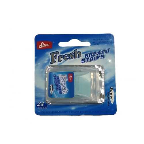 Полоски освежающие дыхание Fresh мята 24 пастилки в Спар