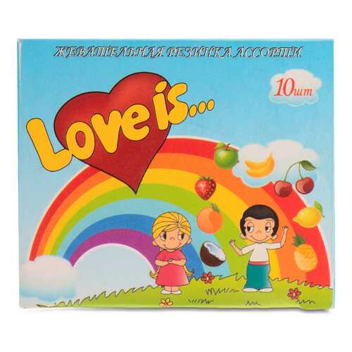 Жевательная резинка Love is... ассорти 10х4.2 г в Спар