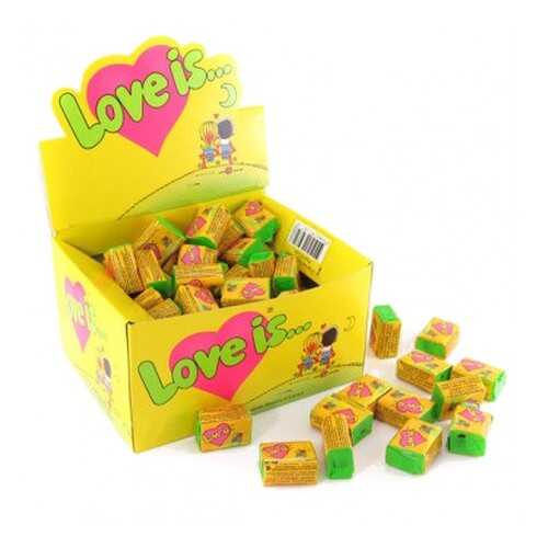 Жевательная резинка Love is кокос-ананас 4.2 г 100 г в Спар