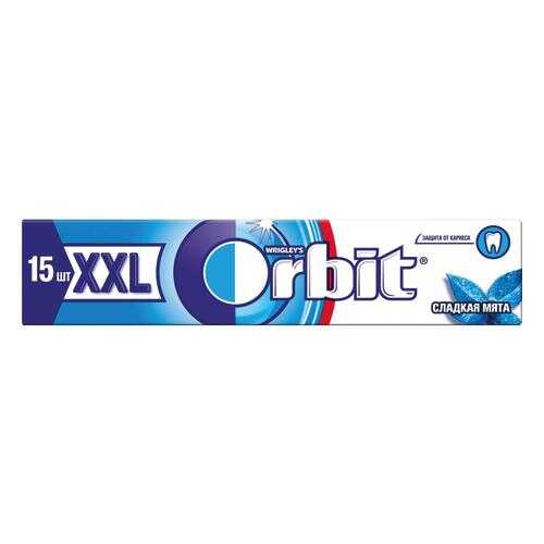 Жевательная резинка Orbit сладкая мята XXL 20 штук 20.4 г в Спар