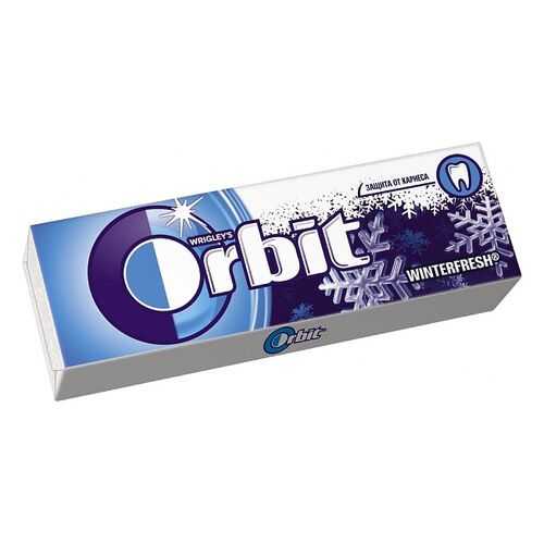 Жевательная резинка Orbit winterfresh 13.6 г в Спар