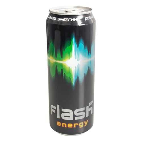 Напиток энергетический Flash Up energy жестяная банка 0.45 л в Спар