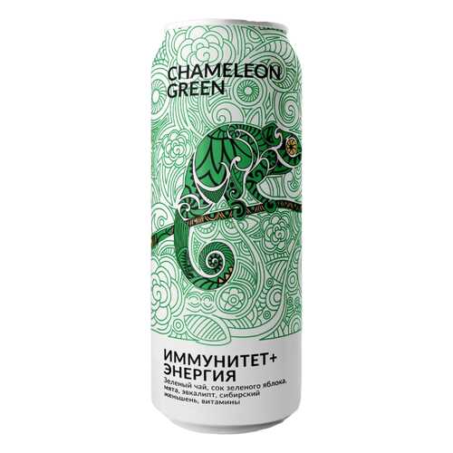 Напиток Green Chameleon энергетический без сахара эвкалипт 500 мл в Спар