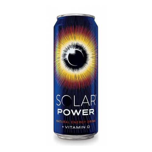 Напиток Solar power Brain boost энергетический газированный 0.45 л в Спар