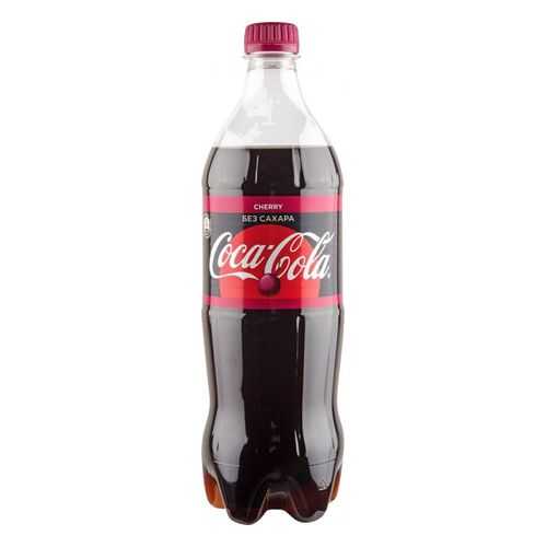 Напиток безалкогольный сильногазированный Coca-Cola cherry пластик 0.9 л в Спар