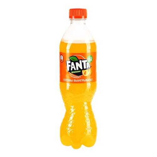Напиток газированный Fanta апельсин пластик 0.5 л в Спар
