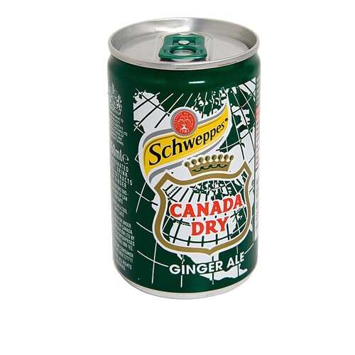 Напиток газированный Ginger Ale, Schweppes, 0.15 л, Великобритания в Спар