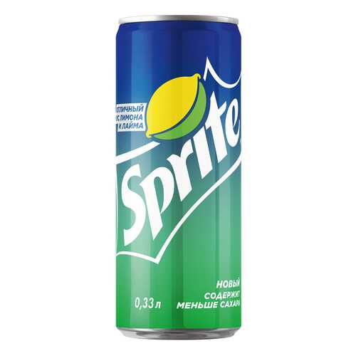 Напиток газированный Sprite жестяная банка 0.33 л в Спар