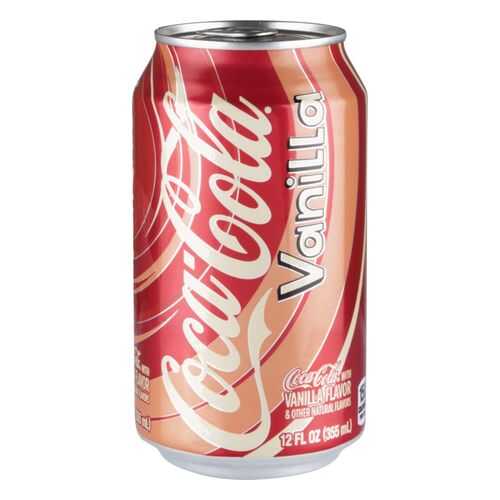Напиток сильногазированный Coca-Cola vanilla жестяная банка 355 мл в Спар