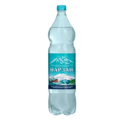 Минеральная вода Нарзан 1,5 л ПЭТ 100034 (6 шт.) в Спар