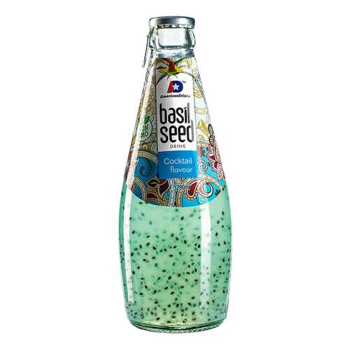 Напиток Basil Seed с ароматом фруктового коктейля стекло 0.29 л в Спар