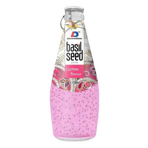 Напиток Basil Seed с ароматом личи стекло 0.29 л в Спар