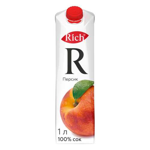 Нектар Rich персик 1 л в Спар