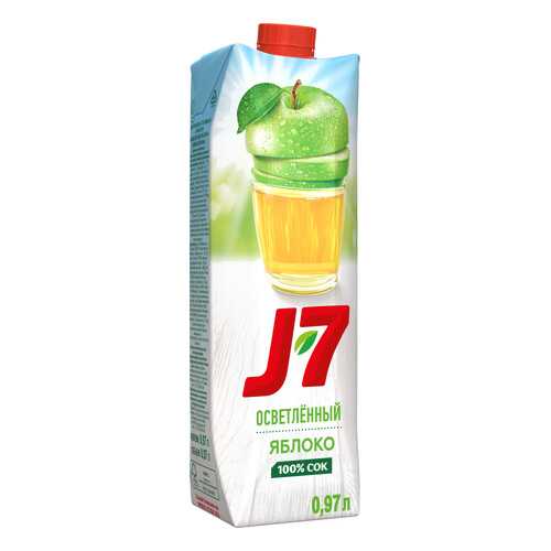 Сок яблоко J7 осветленный 0.97 л в Спар